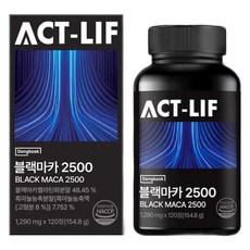 Actreef秘魯黑瑪卡 2500精胺酸 120入, 1個, 120顆