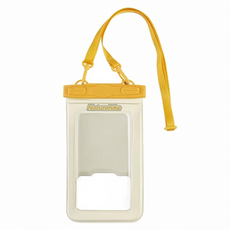 Naturehike 挪客 夾棉充氣浮力IPX8可觸控手機防水袋 BS015 23 x 13.5 x 1.5cm, 拿坡里黃, 1個
