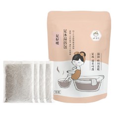 好漢草 足沐湯浴包 4包入 足好暖 溫和草本配方 舒緩疲勞 促進循環 改善手腳冰冷, 1袋