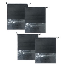 맙소샵 옷정리 대형 여행용 부직포파우치 고급형 HR872 4p