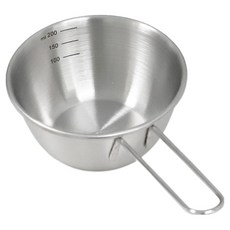 Reborn.J 304不鏽鋼長柄迷你量杯, 單一顏色, 200ml, 1個