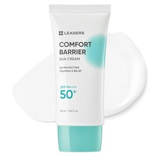 리더스 컴포트 베리어 무기자차 선크림 SPF50+ PA++++, 1개, 50ml
