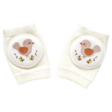 幼兒用Baby U網眼刺繡護膝 2入, 鳥, 1個