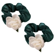 디멜디 플라워 미니 헤어 곱창밴드 2p