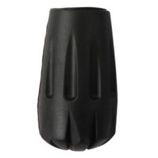 Horizon 天際線 登山杖配件 杖尖套, 2個, 黑色, 4×2.3cm,口徑0.8cm