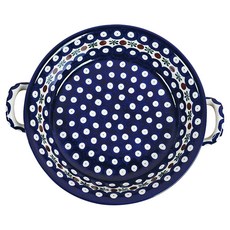 Ceramika Artystyczna 波蘭 70 砂鍋 25cm, 藍色, 1個