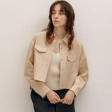 avamolli 女款 FLAP POCKET POINT CROP 襯衫