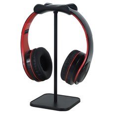 루아브 스탠드 헤드셋 헤드폰 거치대, 블랙, 1개