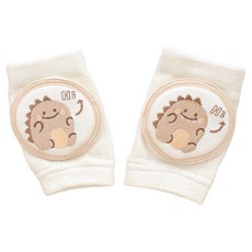 幼兒用Baby U網眼刺繡護膝 2入, 迪諾, 1個