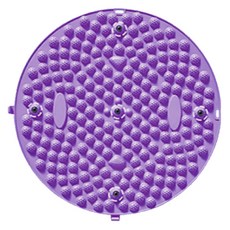 Diet圓形腳底指壓按摩墊, 紫色, 1個