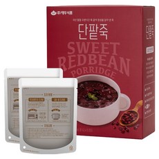 대두식품 단팥죽 2p, 400g, 1개