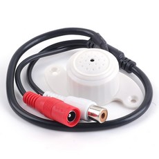 컴스 CCTV 오디오 모니터 마이크 2RCA, BB487, 1개