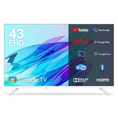 이노스 43FHD LED 구글 스마트 TV 화이트에디션, 108cm(43인치), LED 43FHD Google, 스탠드형, 고객직접설치