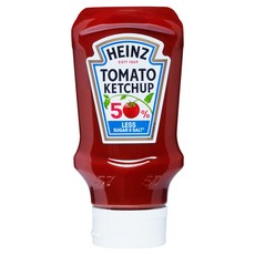 HEINZ 亨氏 50%減糖減鹽番茄醬, 435g, 1個