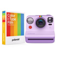 폴라로이드 나우 2세대 카메라 Purple + i Type 컬러 필름 8p 세트, 1세트