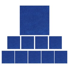 Uniart 4開 不織布, 10個, 藍色