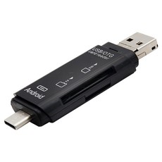 Coms Mart 3合1 USB 3.1 Type C TF 讀卡機, 單一顏色, 1個, TB108