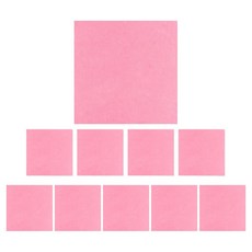 Uniart 4開 不織布, 10個, 粉紅色