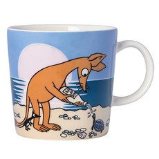 아라비아 무민 머그컵 300ml, 스니프 블루, 1개