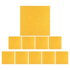 Uniart 4開 不織布, 10個, 黃色