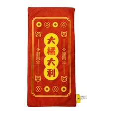 PETSVILLE 派思維 傳說系列 大橘大利發聲符紙 100%聚酯纖維, 紅色 + 金色 + 橘色, 1個