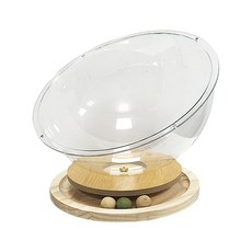 毛皇上 太空艙轉盤 小(32cm) 貓轉盤, 1組, 混和顏色