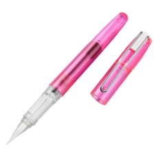 B2Win 文具 透明軟頭鋼筆, 0.4mm, 粉紅色