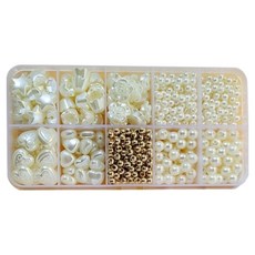 珍珠串珠工藝套組 9件組 1, 1套, 混合色