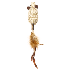 NATURAL MAGIC 自然魔法 麻繩老鼠木天蓼, 咖啡色 + 米白色, 1個