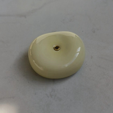 Toppia 便利金色圓環線香座 孔徑2mm, 米色