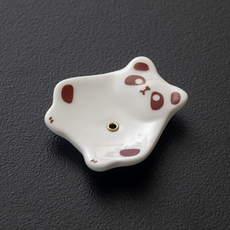 Toppia 簡約金環線香座 直徑2mm, 白熊