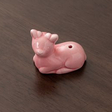 Toppia 舒適的線香座 粉紅小鹿角 3mm, 混合色