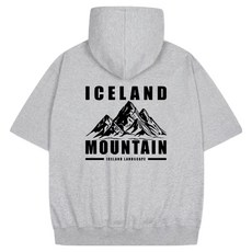 ILLUSO WD 特厚雙面棉Oversize冰島短袖連帽T恤