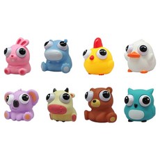 彈出軟軟玩具 8件組 混合顏色, 單品