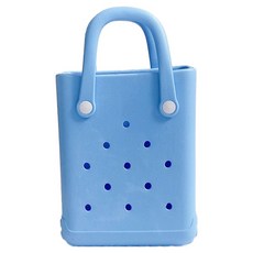 몬드스팟 EVA 욕실 목욕 파츠 곰돌이 DIY 컴피 구멍 가방 YY57798, 블루