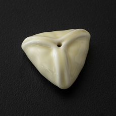 Toppia 高級糖三角薰香座 口徑3mm, 米色