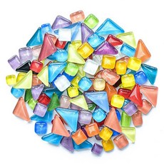 Khohimo 馬賽克瓷磚碎片工藝DIY套組 製作材料組 5W0101, 1套, 混合色