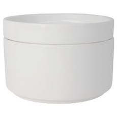 HAPPY JUNG 韓國 Mont Blanco 附蓋碗罐 S 260ml, 白色, 1個