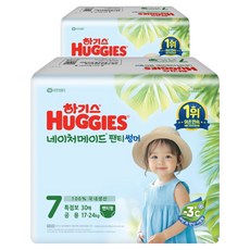 HUGGIES 好奇 Nature Made Summer輕薄褲型尿布, 60片, 第7階段