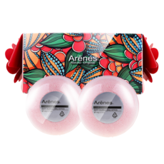 Arenes 愛霓思 紅石榴香氛植萃沐浴球 Pomegranate Bath Bubble Ball, 120g, 2個