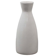 Dalsogum 陶瓷清酒瓶 燒酒瓶 日式酒壺 象牙白 400ml, 1個