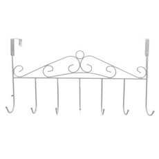 TRENY經典門後掛勾 - RG127-7, 白色, 1個