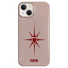 이루다 러블리무드 하트 유광 하드 휴대폰 케이스