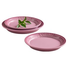 CORELLE COORDINATES Breeze Stone 盤子 3件組, 176mm盤子 2入 + 201mm盤子, 紫色, 1個