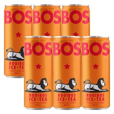 BOS 南非國寶茶 水蜜桃風味, 300ml