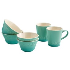 CorelleCoordinates Breeze Stone 餐具6件組, 1套, 綠色