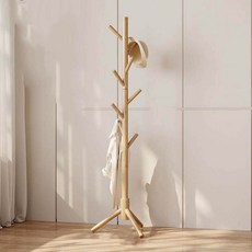 Elara現代立式衣架, 原木