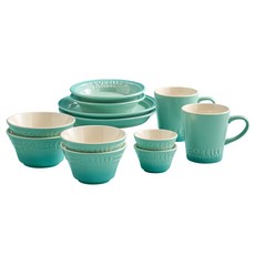 CorelleCoordinates Breeze Stone 餐具12件組, 1套, 綠色