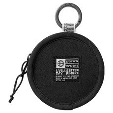 Ringke Tambourine Bag 迷你多功能收納包, 黑色, 1個