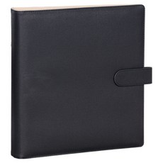 Allode 復古護貝照片相簿 11.8 x 16.1 cm 100張 + 13.9 x 18.6 cm 100張, TYPE03 黑色, 200張